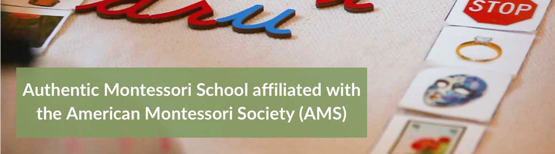 AMSAffiliationBannerweb Montessori House for Children and
