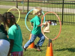 Children at the playground