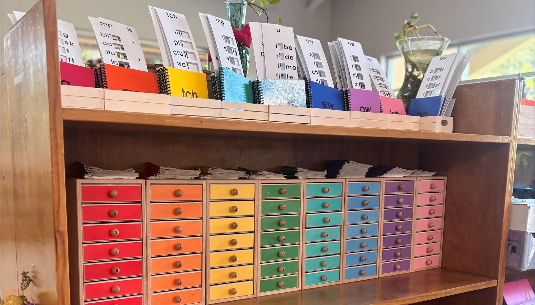 Transitioning back to the school year the Montessori Way at Montessori House for Children and Elementary School.