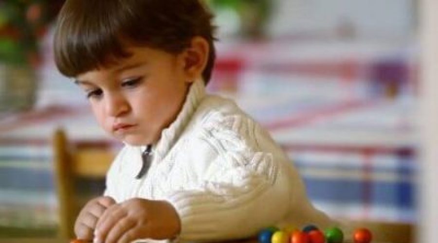 Child playing his toy