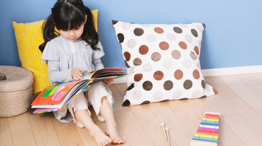 Reading Nook for Montessori Summer Reading